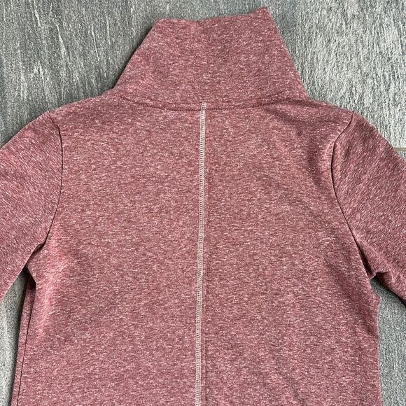 EUC Soft Surroundings Brinley Cowl Mock Neck Oversized Tunic Top Heather Pink XS - Picture 9 of 15